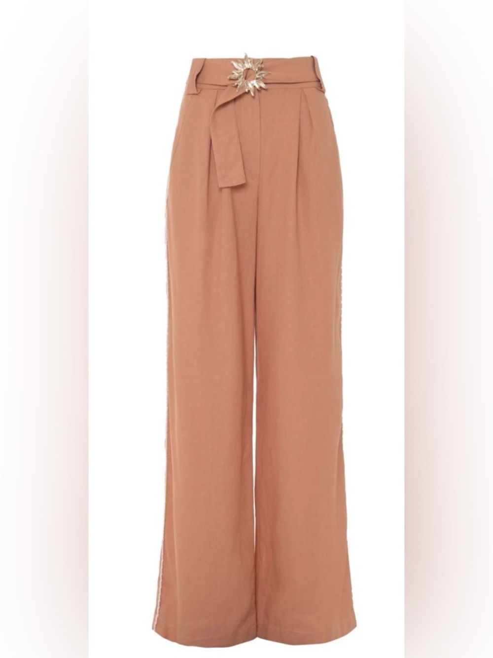 PatBO Tropic Linen Wide Leg Pants